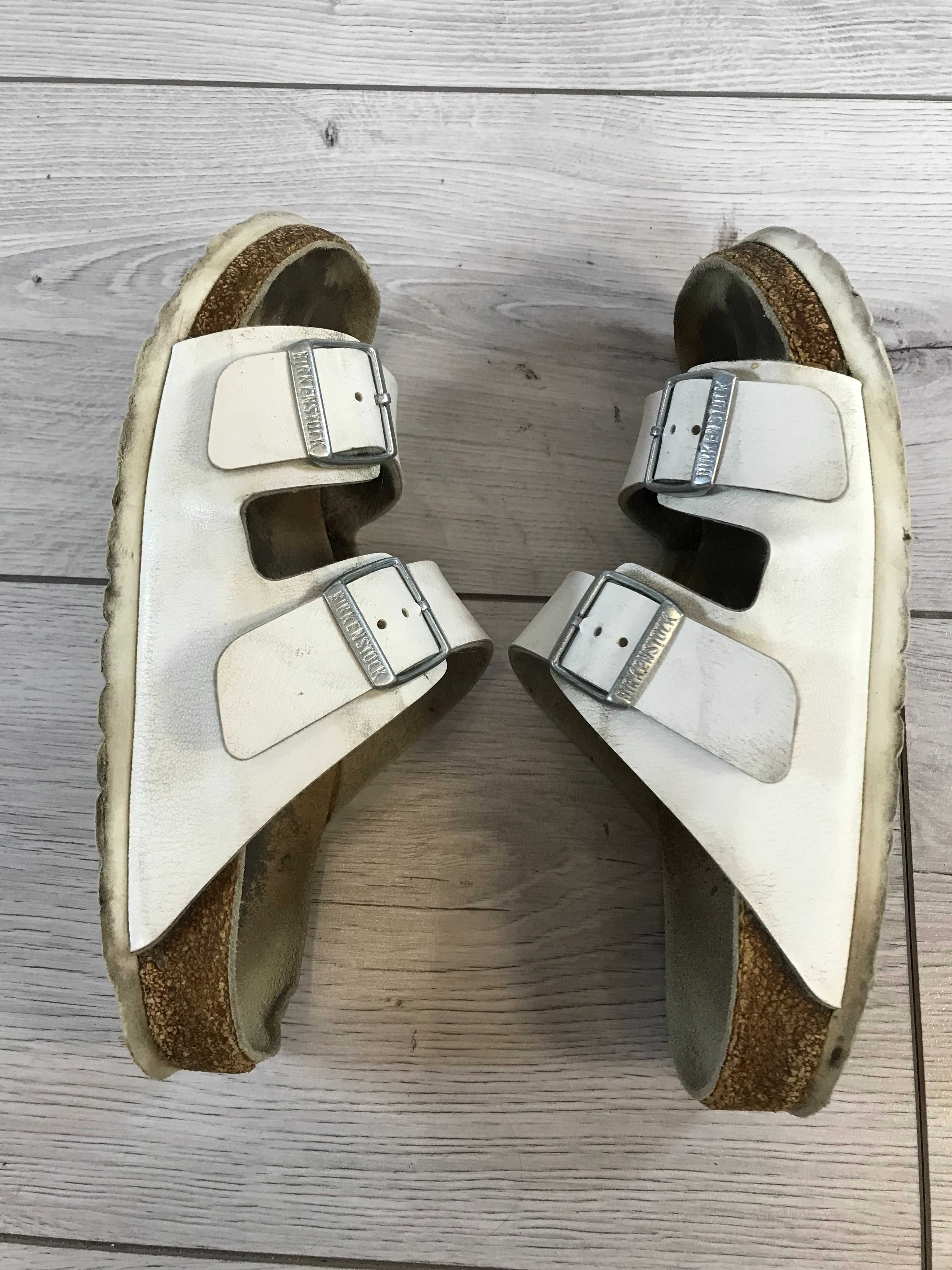 Skórzane klapki Birkenstock Arizona rozm. 37