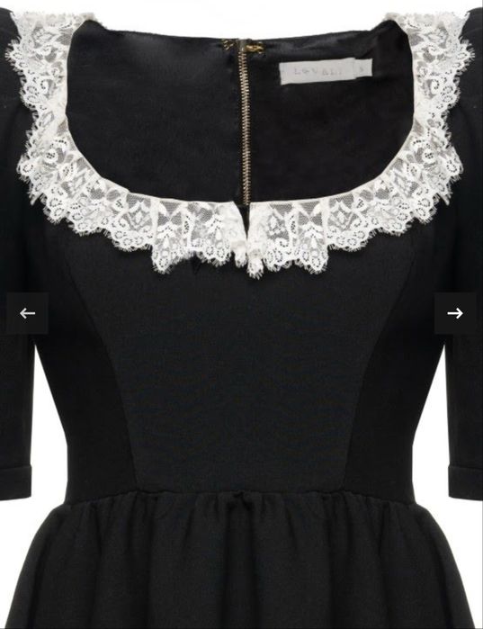 Платье украинсеого бренда loveli черное