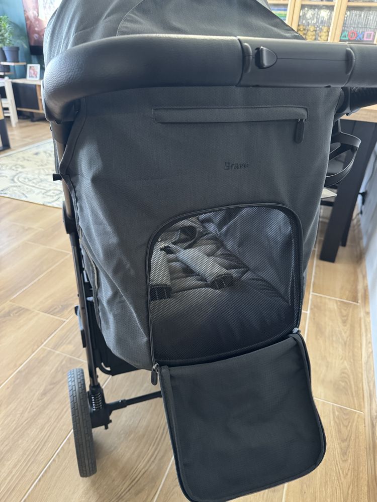 Wózek spacerowy spacerówka Carello Bravo Plus Storm Grey