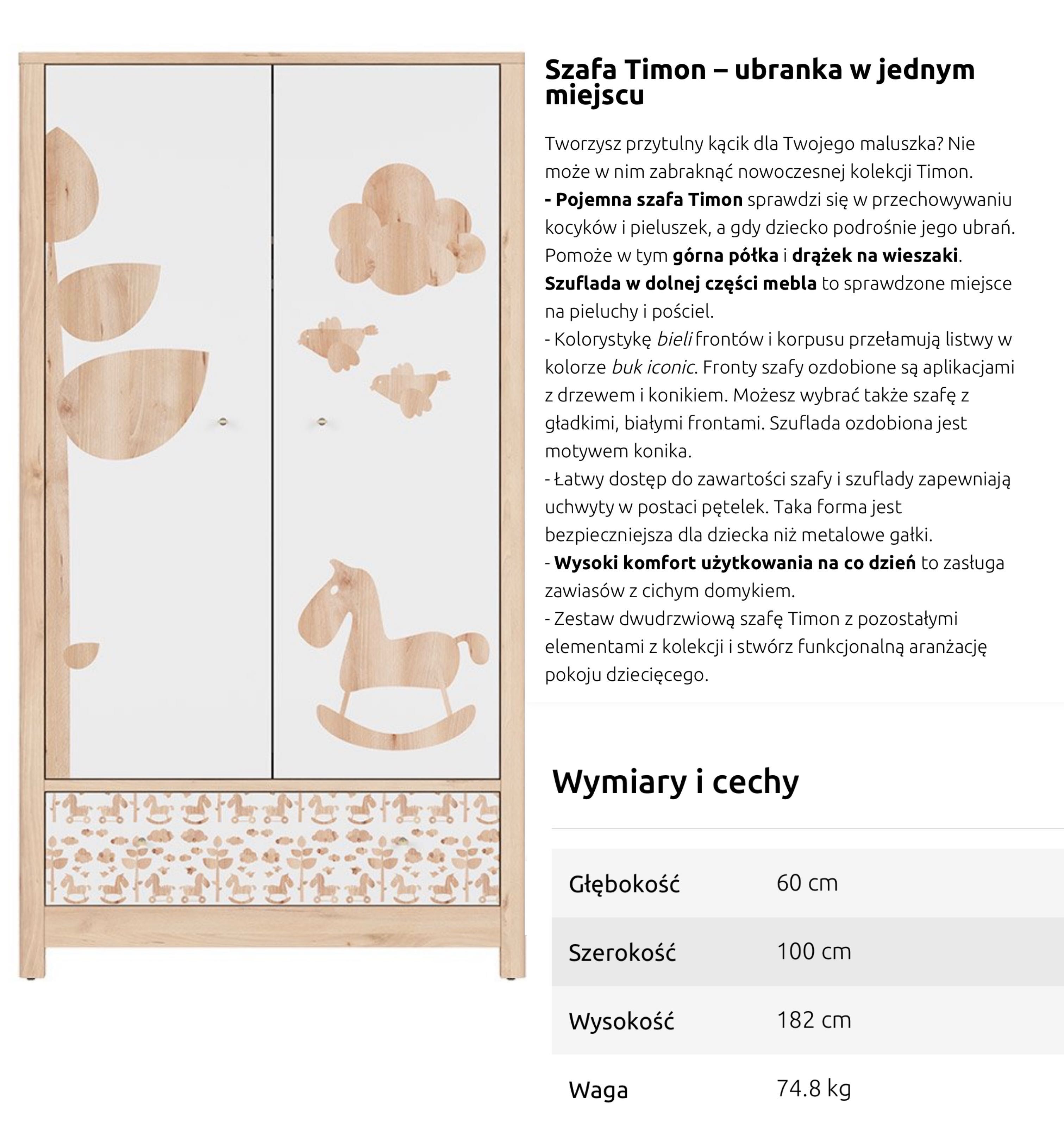 Zestaw mebli dziecięcych
