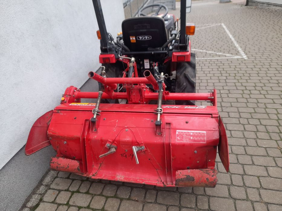 Traktorek z glebogryzarką yanmar ładowacz kubota John deere