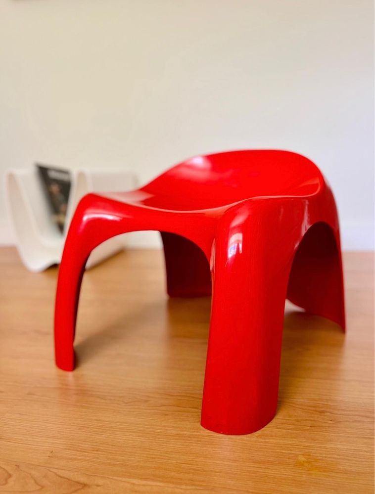Cadeira vermelha Efebo - Artemide