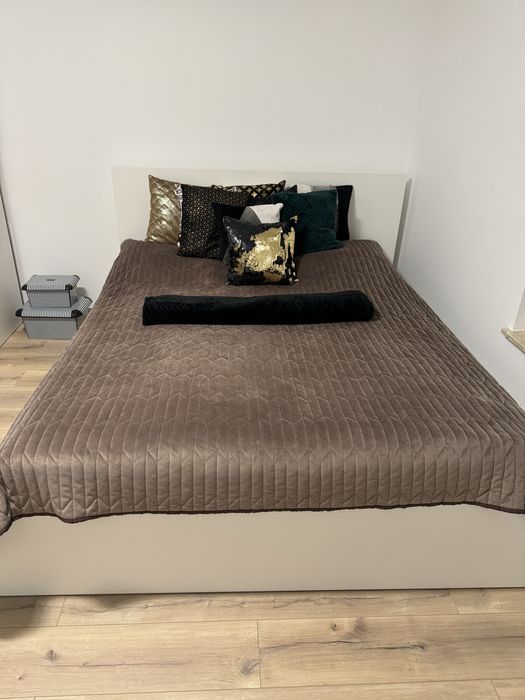 Narzuta Eurofirany 200x220 kolor delikatny braz