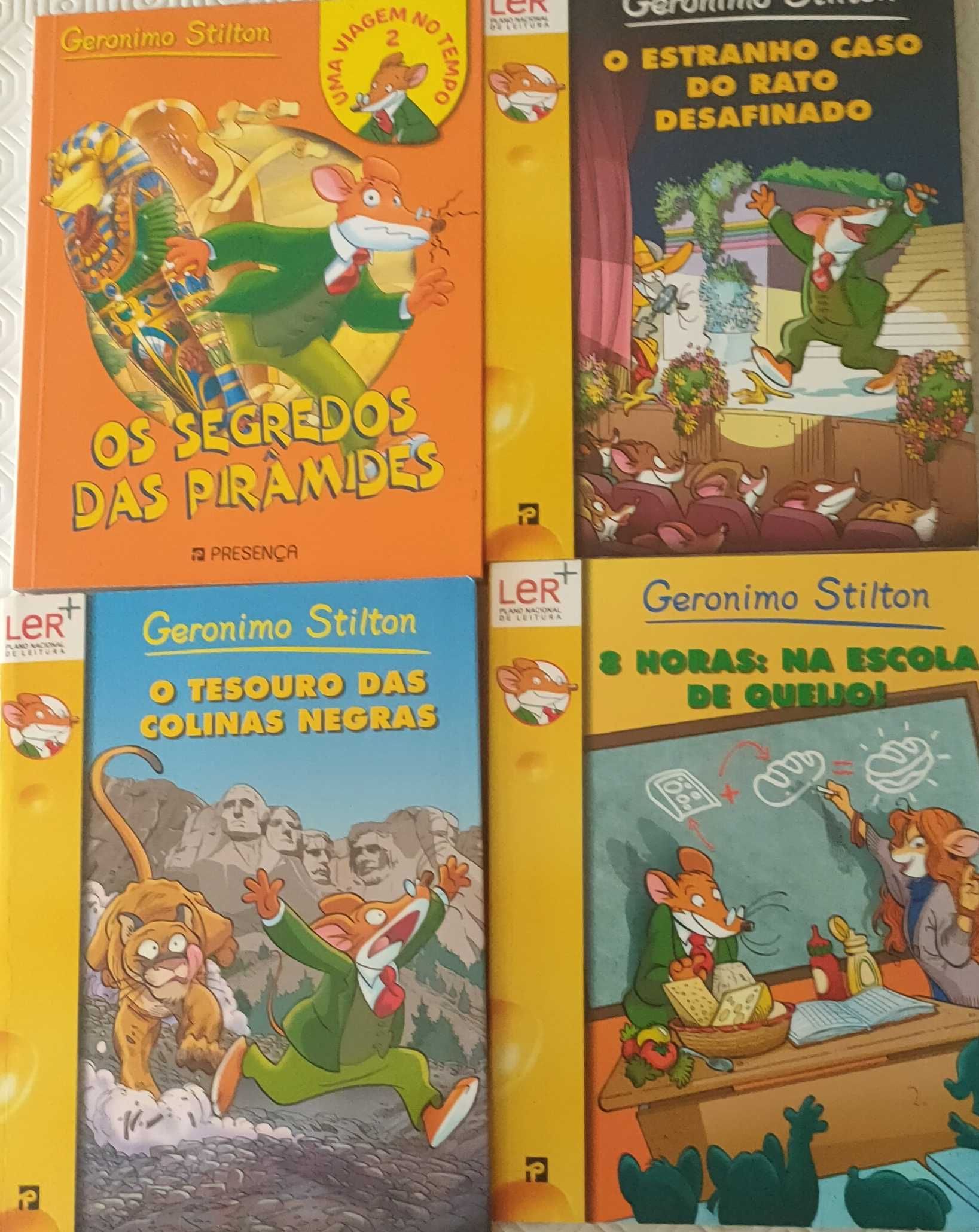 Livros Geronimo Stilton