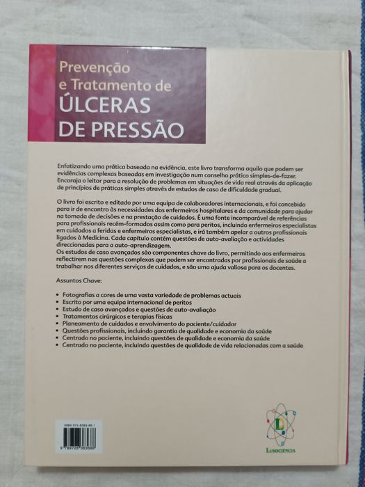 Livro "Prevenção e Tratamento de Úlceras de Pressão"
Mai