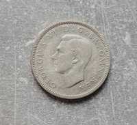 174) ANGLIA srebro - 1 Shilling - 1940 r. Jerzy VI
