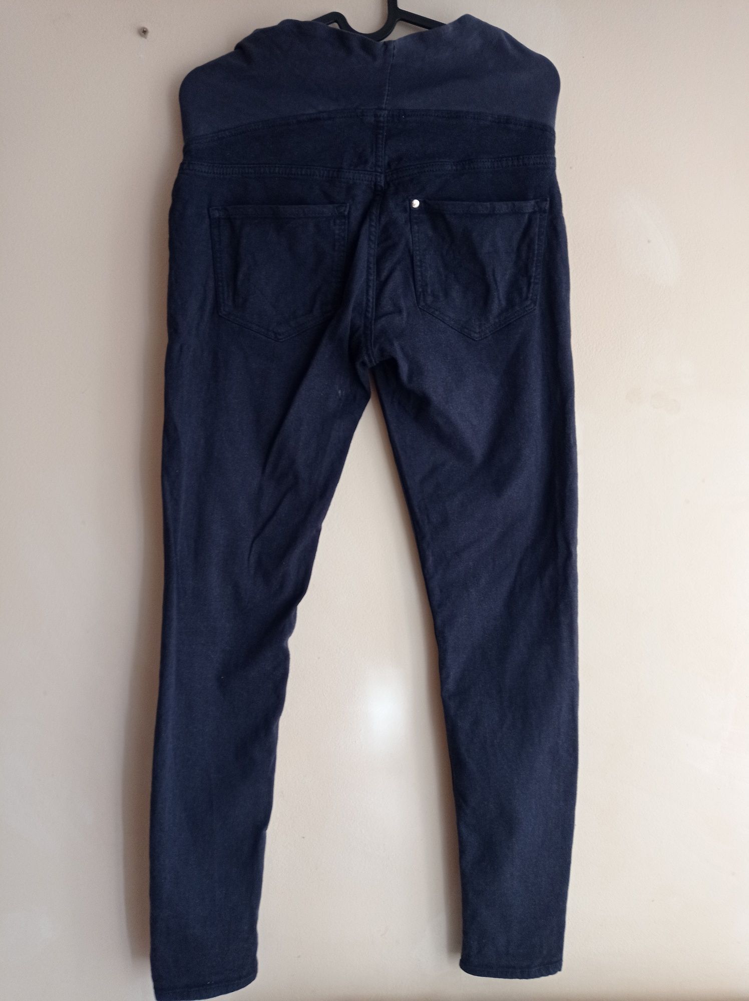 Spodnie jeansy rurki tregginsy ciążowe H&M 38 M