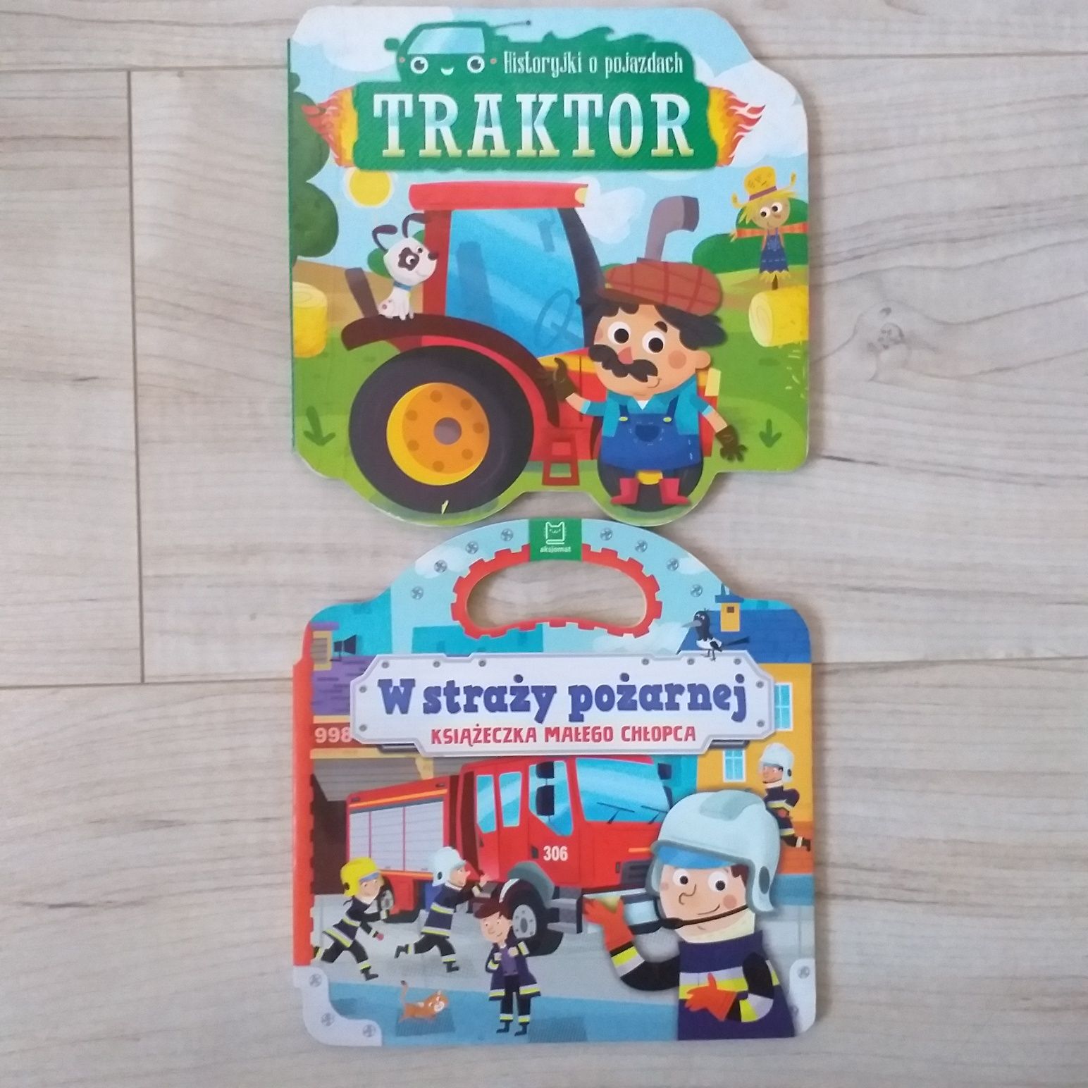 Ksiażeczki o Pojazdach, TRAKTOR i STRAŻ POŻARNA