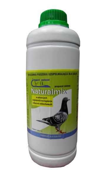 Dla Gołębi IRBAPOL NATURALMIX 1L na Układ Oddechowy i Pokarmowy