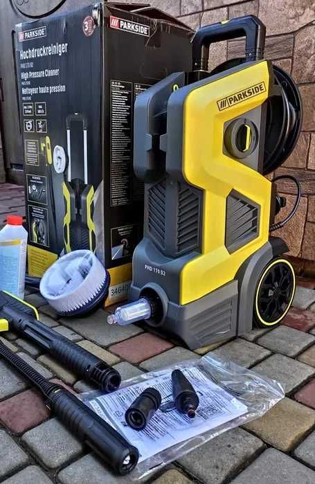 Мийка високого тиску Parkside Парксайд 170 бар B2 2400ват НІМЕЧЧИНА