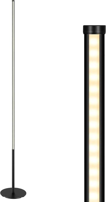 EDISHINE Lampa Podłogowa LED 3000K, 147 cm, ściemniana