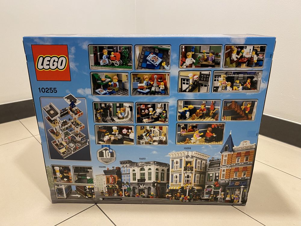 Lego Creator Expert 10255 Plac Zgromadzeń NOWY modular kamienica