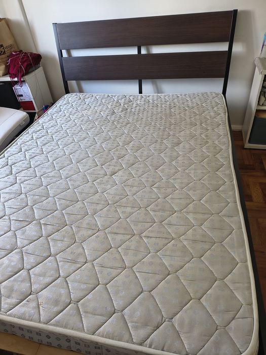 Cama Casal Com Colchão
