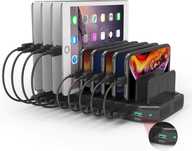 Alxum USB  9-portowa ładowarka USB + Quick Charge 3.0  10w1 60W