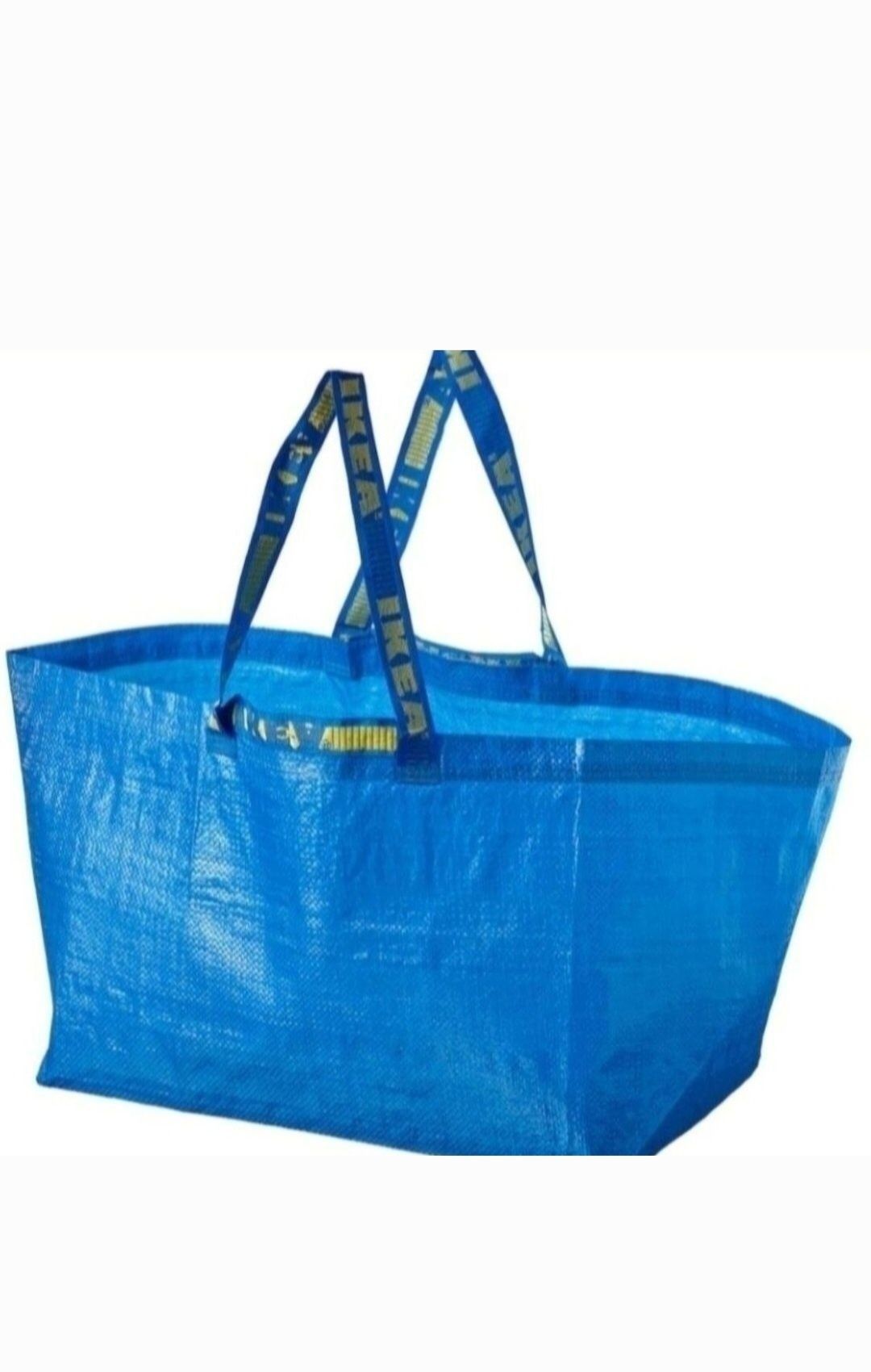 1zł Wysyłka Duża Torba IKEA 71L niebieska Pakowna i Mega wytrzymała NO