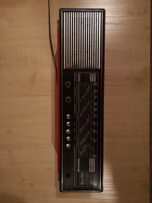 Radio Unitra Diora Jubilat czerwona obudowa