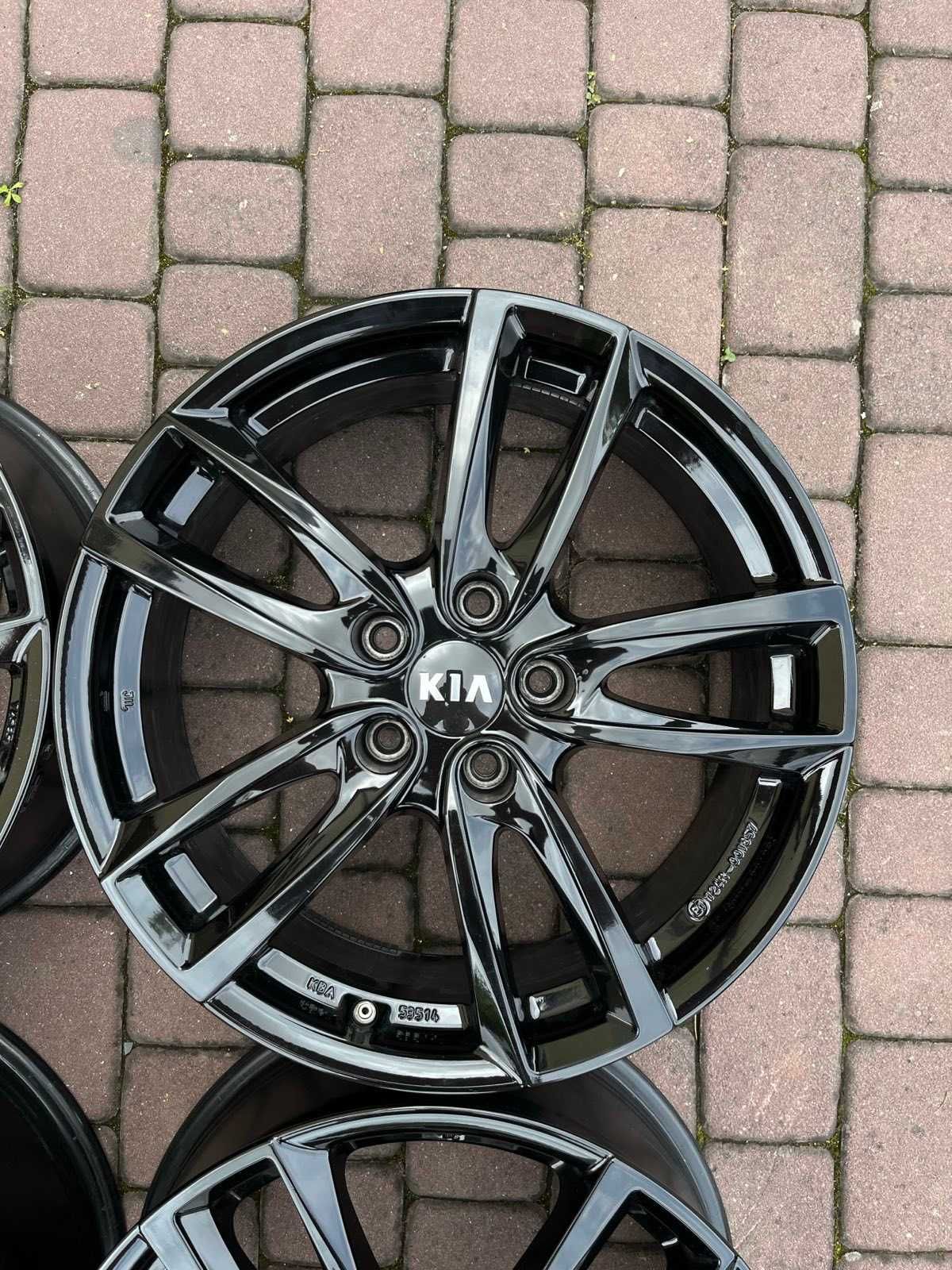 Alufelgi Kia 5x114,3 18 CZUJNIKI Proceed X Ceed Soul Optima CZARNE