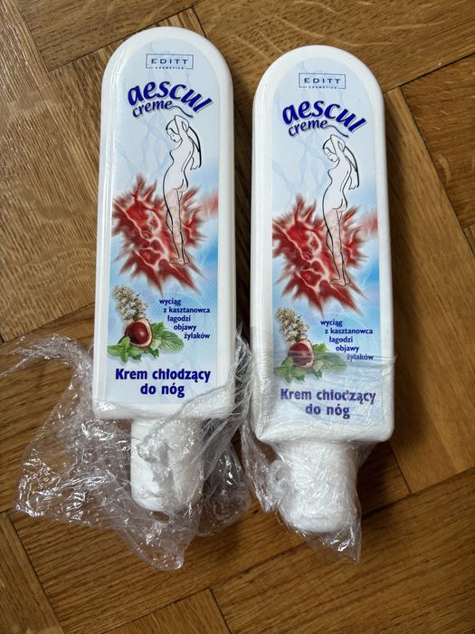 krem chłodzący Editt do nóg na żylaki zmęczone obolałe nogi
