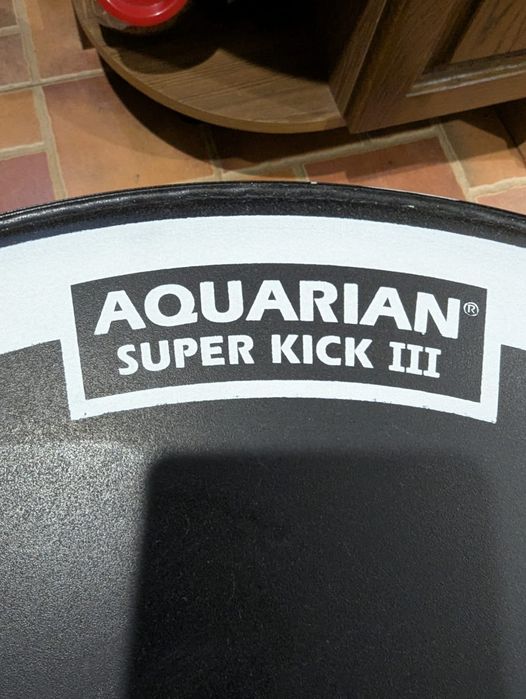 Aquarian Super Kick III. 22" пластик для бас-барабану.