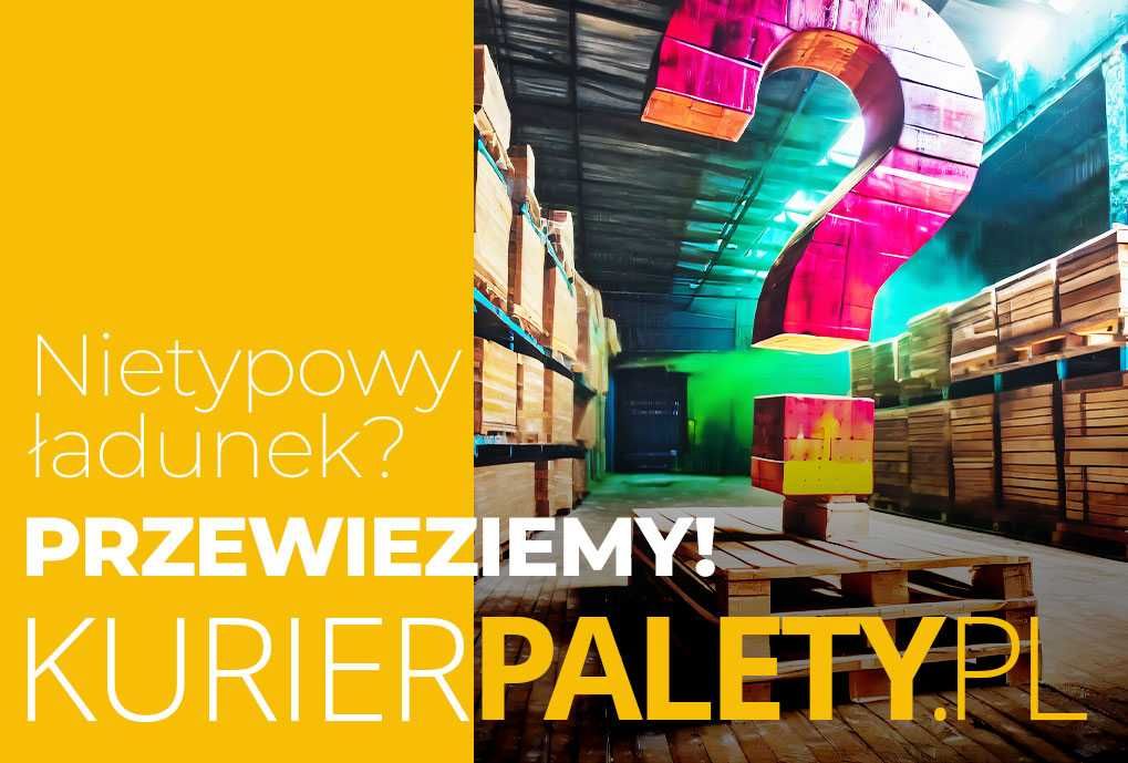 PROMOCJA!!! Transport palety Euro, pół palety, palety przemysłowe