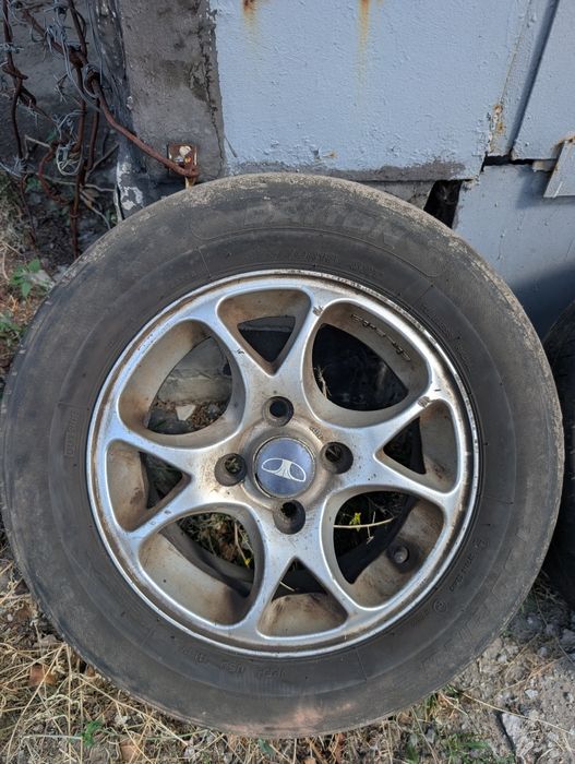 Диски 4× r13 на Dewoo Lanos