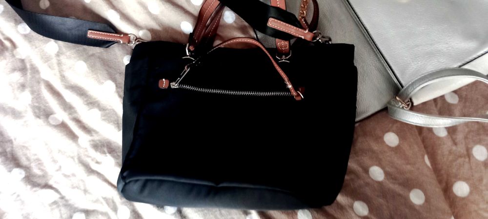 Mala partois preta, castanho