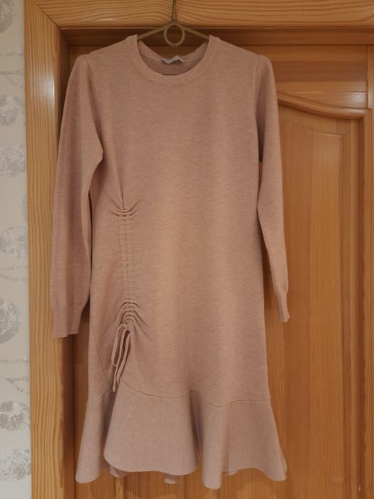 Betrendy сукня з м'якої бавовни з кашеміровою ниткою