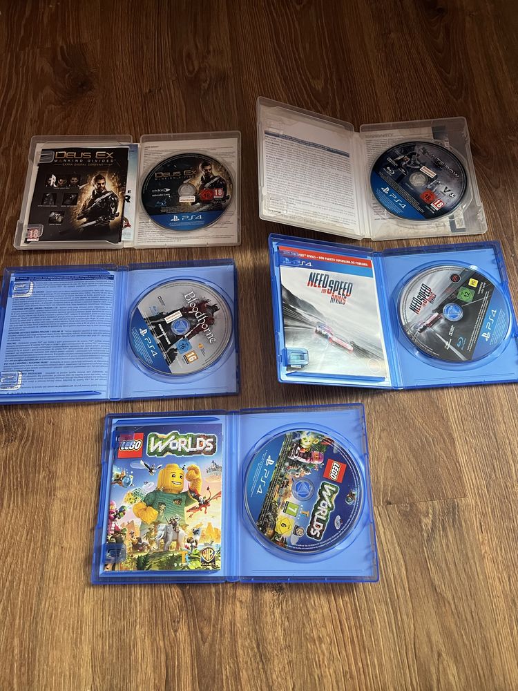 5 gier ps4 stan BDB