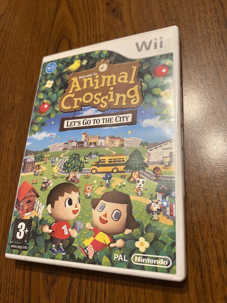 Animal Crossing Let’s Go to The City Nintendo Wii