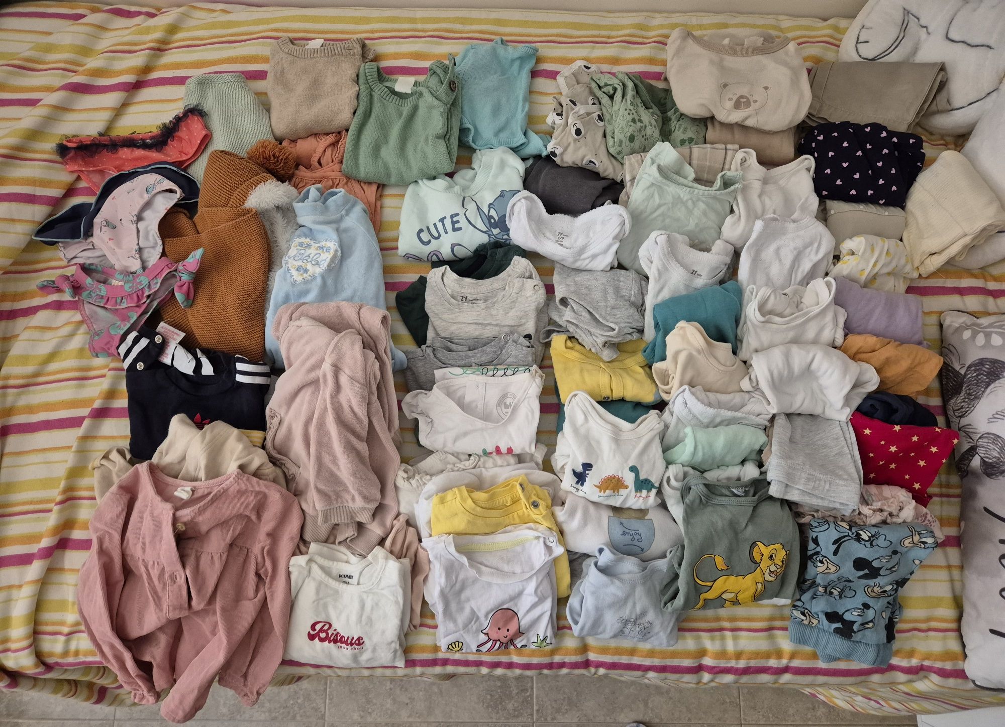 Roupa bebé menina 0 a 12m