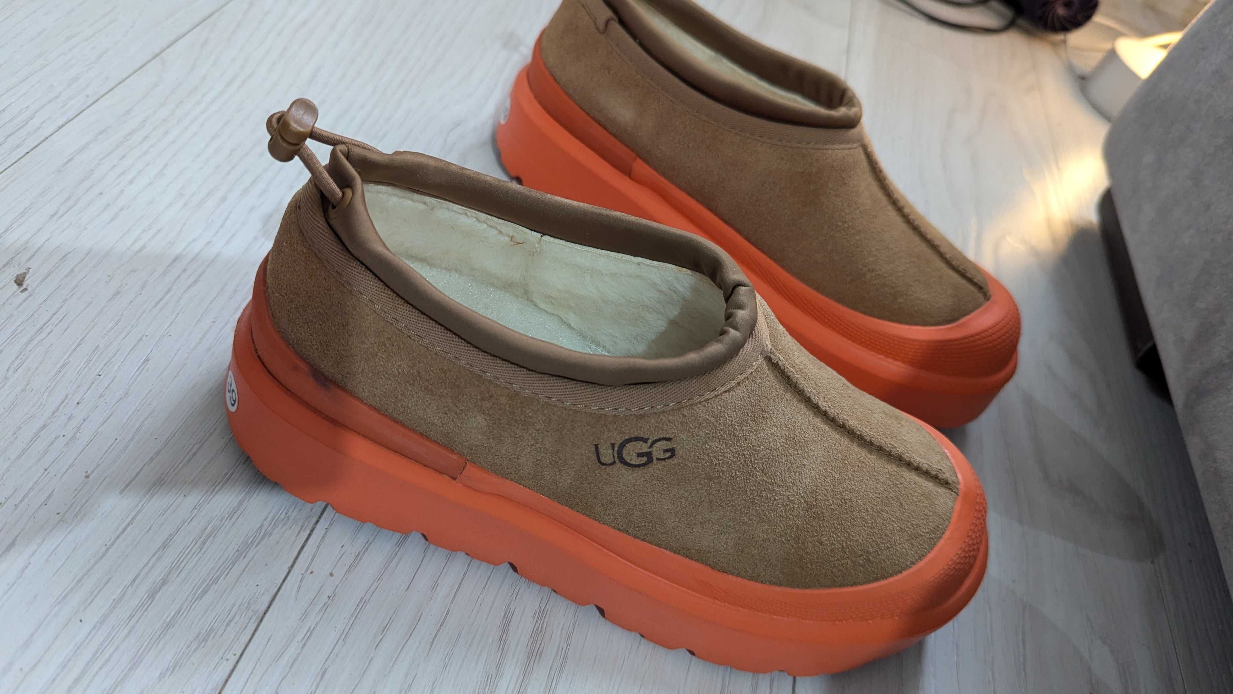 Ugg Tasman слипоны оранжевые