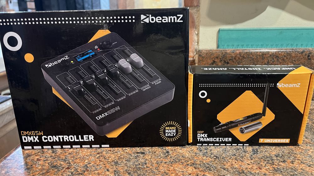 Dmx beamZ + transmiter