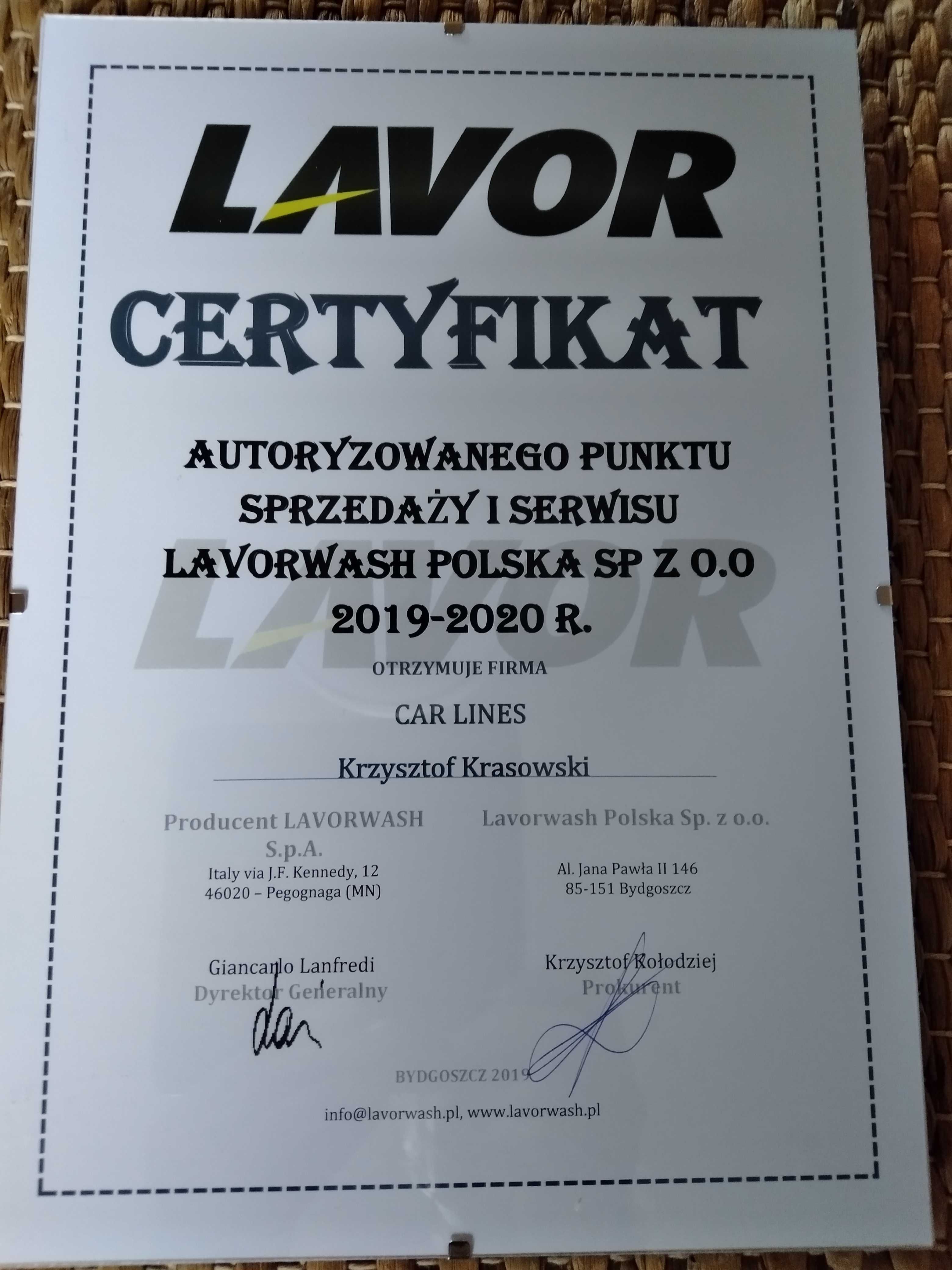 Myjka Lavor HYPER HTR 2021 - gorąca woda