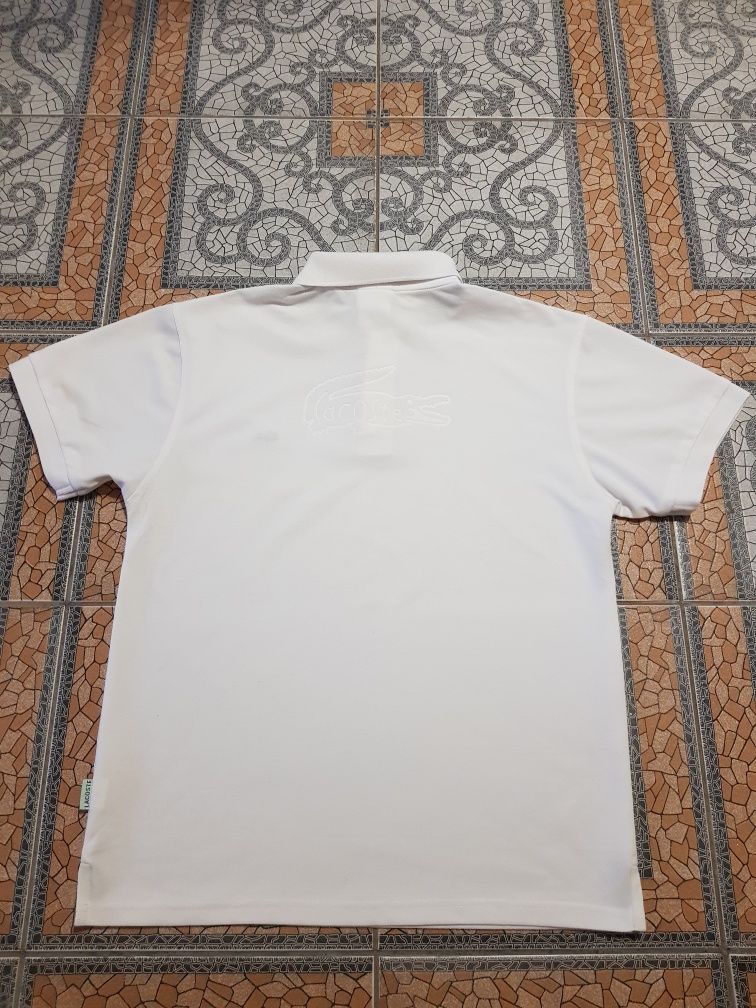 Текстильна поло, футболка Lacoste (S-M)