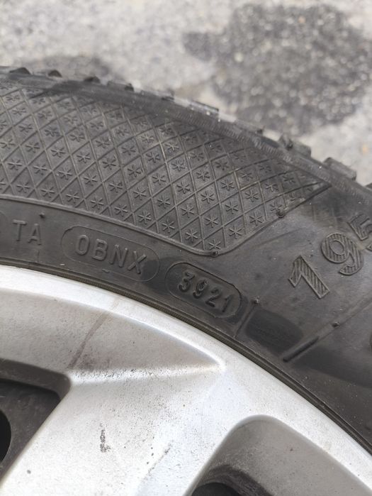 Koła felga stalowa. Zimowe.  Krisalp HP3 195/65R15 91T.  .5x122