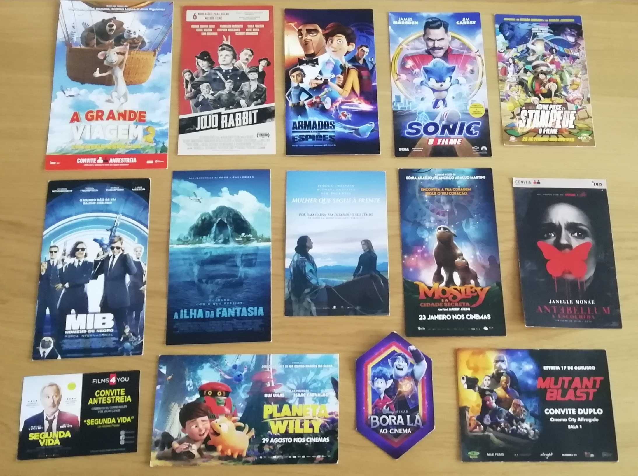 Convites de cinema