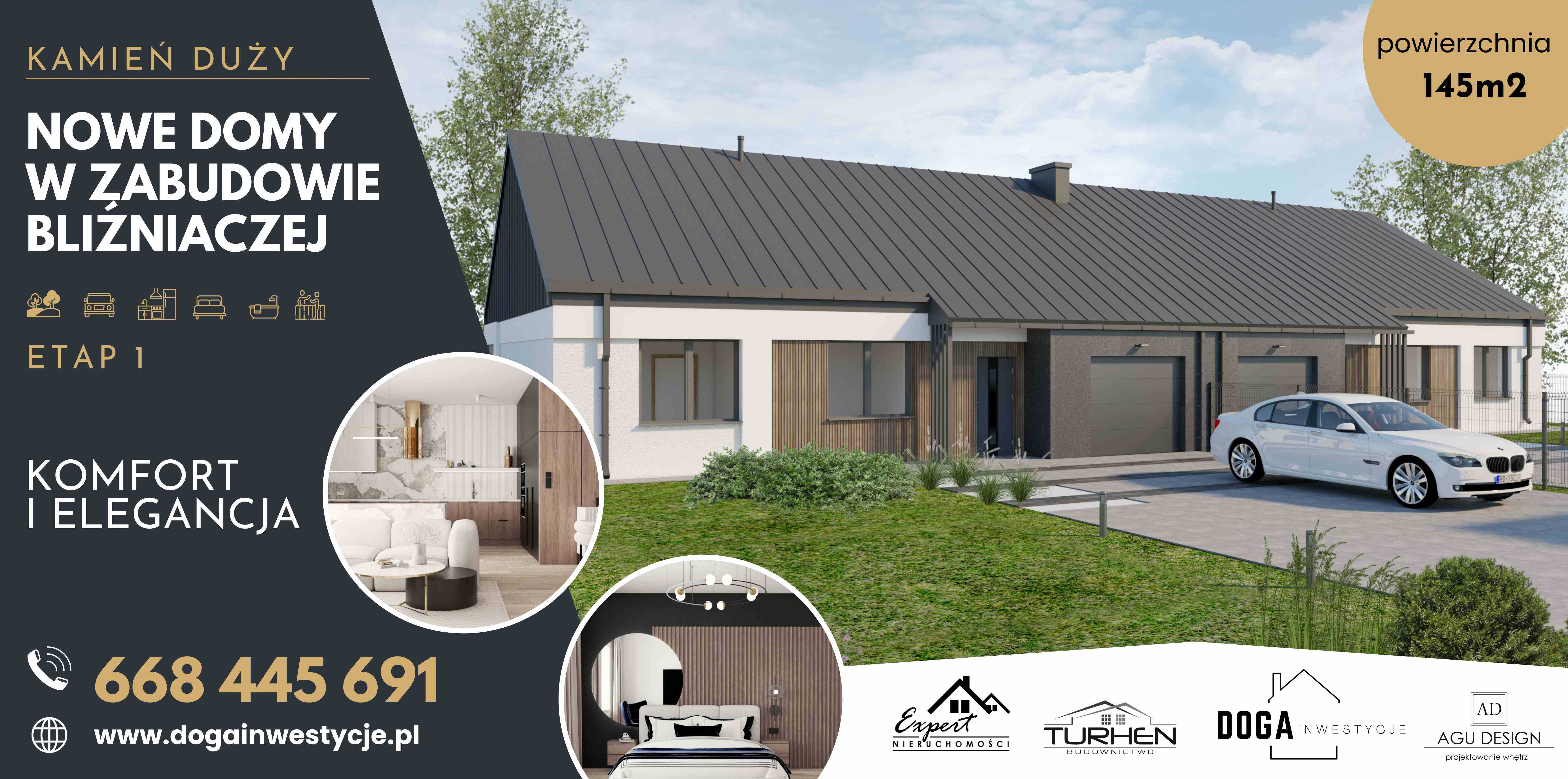 Nowy dom bliźniak 145 m² | Taras | Garaż | Ostatnia lewa połowa !!!
