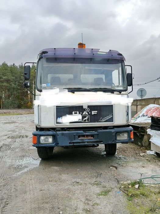 Samochód ciężarowy MAN z HDS