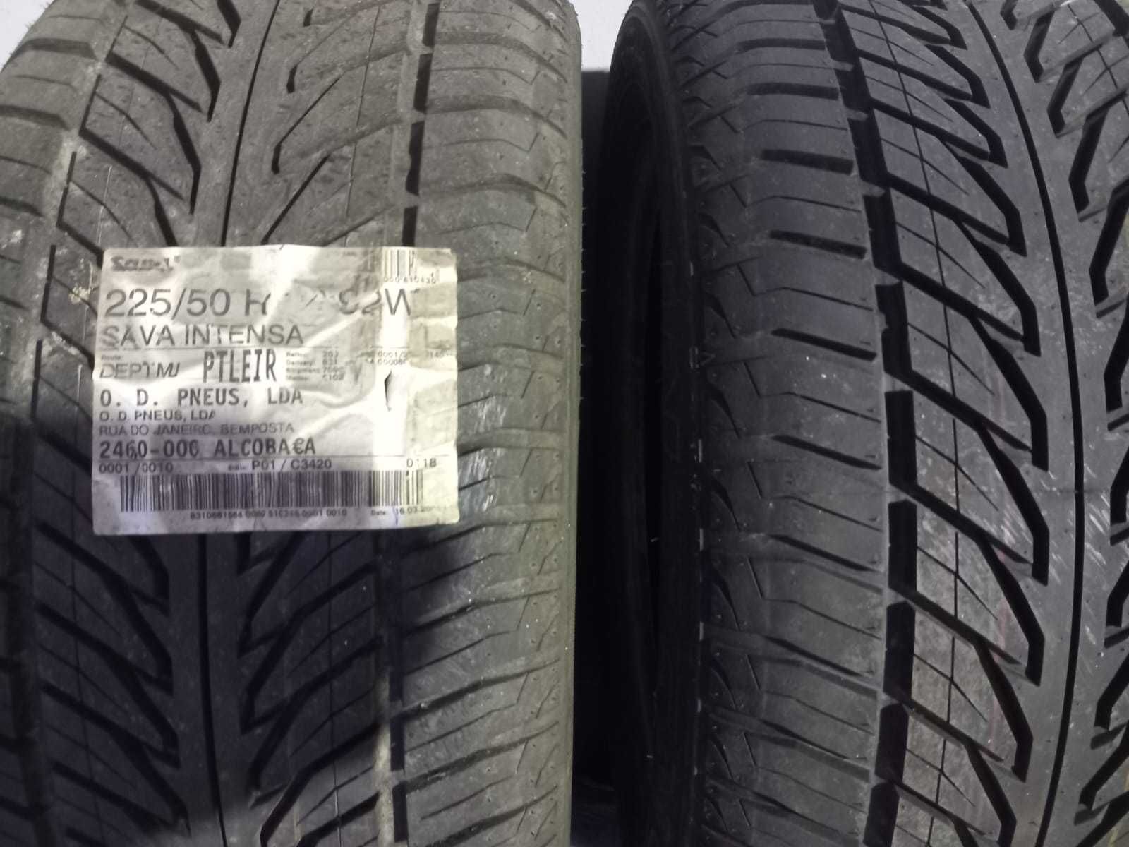 Vendo 2 pneus Sava 225/50 R 16 para veículo ligeiro