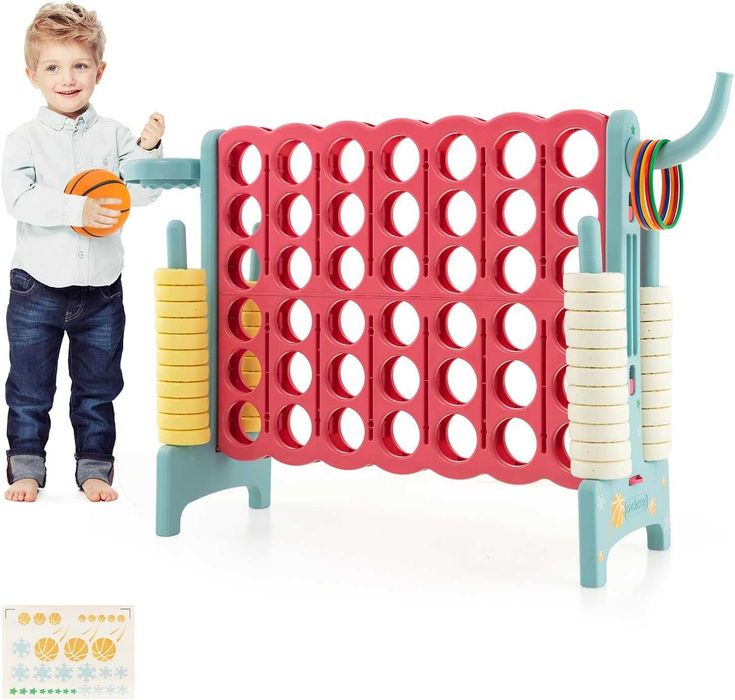 Gra logiczna 4 w rzędzie, COSTWAY