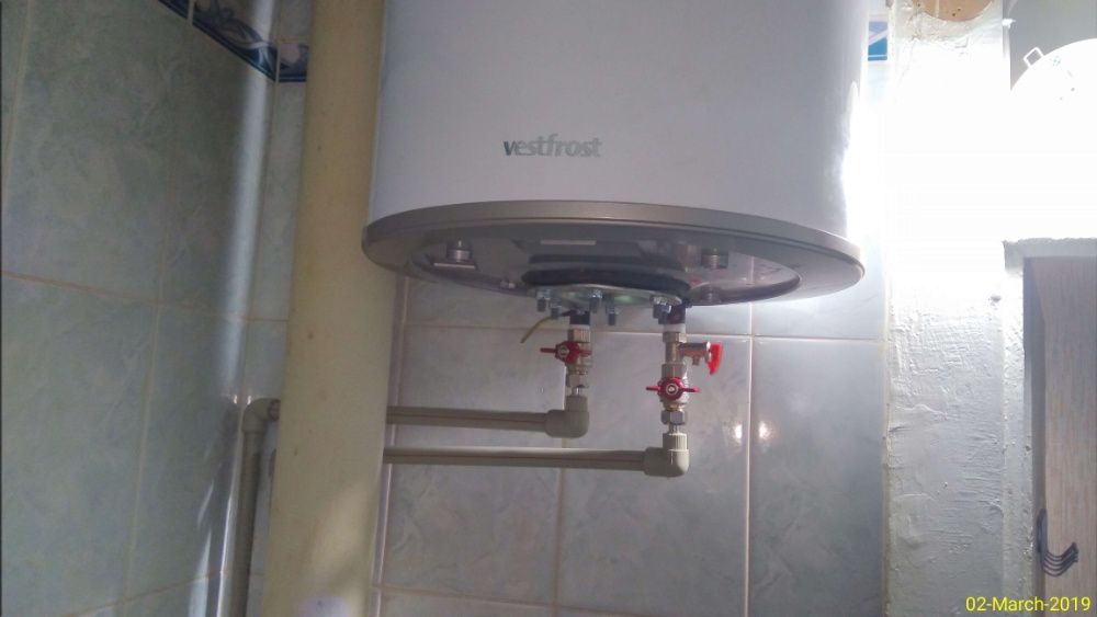 накопичувальний водонагрівач 50л