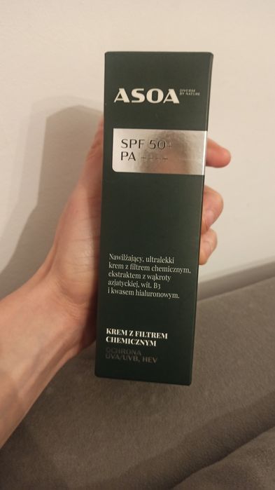 Krem SPF asoa do twarzy