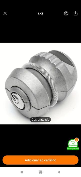 Cadeado para reboque