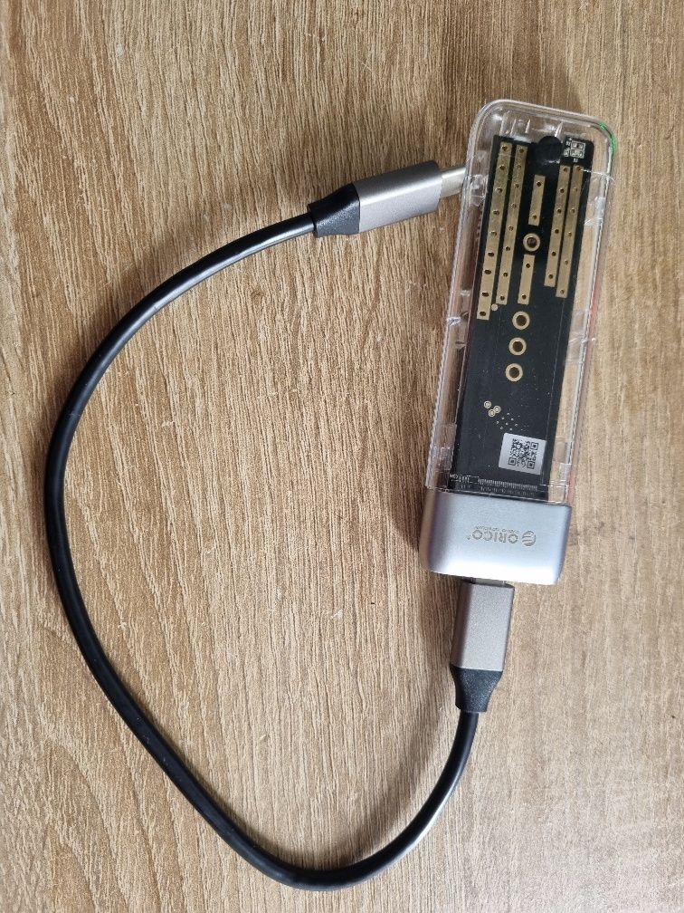 Adaptador para disco m.2 para USB C