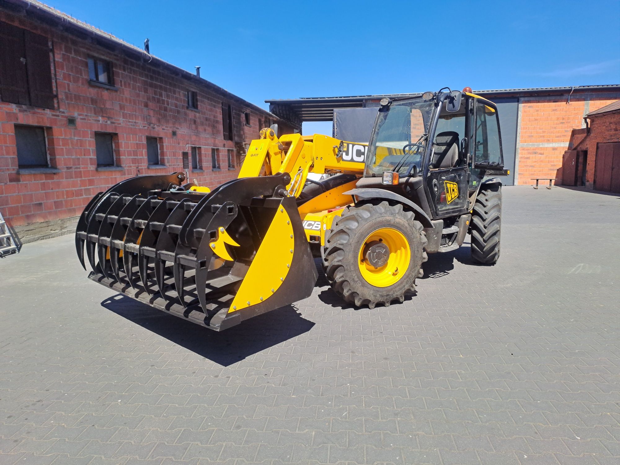 Łyżko-Krokodyl szulfo szypo do ładowarki jcb Manitou 2,4m 240cm 220cm