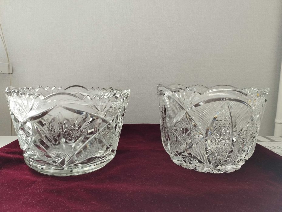 Кришталь, салатник /цукерниця, ссср