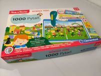 Mówiące Pioro 1000 pytań gra planszowa