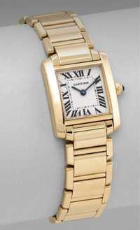 Cartier tank gold watch  женские золотые часы оригинал