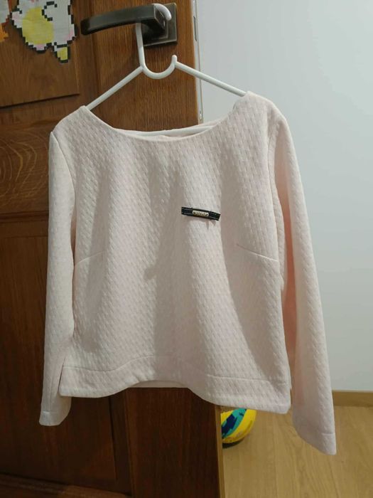 Bluzka pudrowy róż r.36