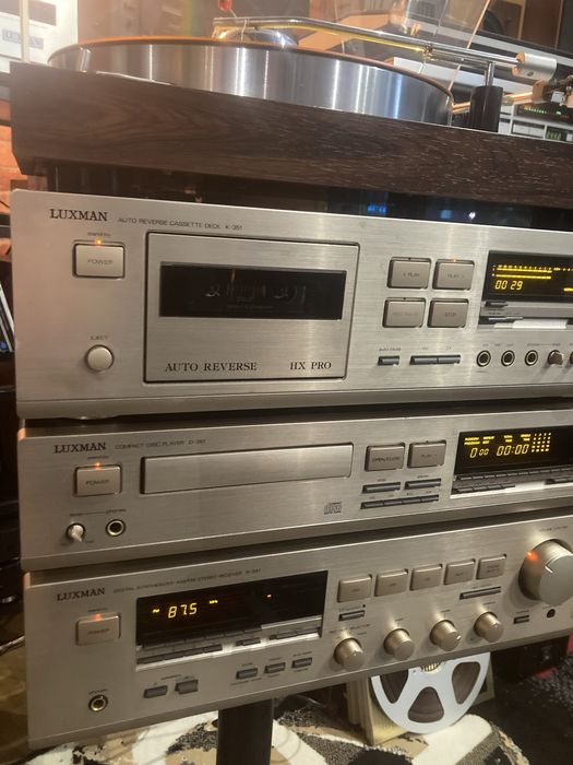 Retrospekcja Zestaw Audio luxman stan Gabinetowy - Gwarancja